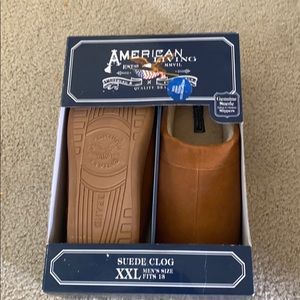 American Living Suede Clog/Slipper